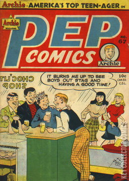 Variant Cover for Pep Comics #67