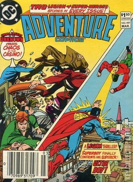 Variant Cover for Adventure Comics #497