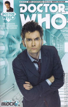 Variant Cover for Doctor Who: The Tenth Doctor #1