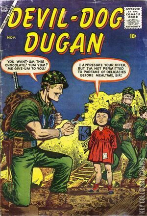 Cover art for Devil Dog Dugan #3