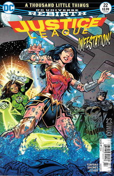 Variant Cover for Justice League #22