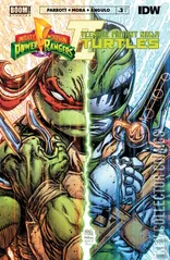 Cover for Mighty Morphin Power Rangers / Teenage Mutant Ninja Turtles #3