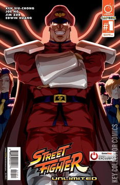 Variant Cover for Street Fighter Unlimited #1