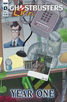Variant Cover for Ghostbusters: Year One #4