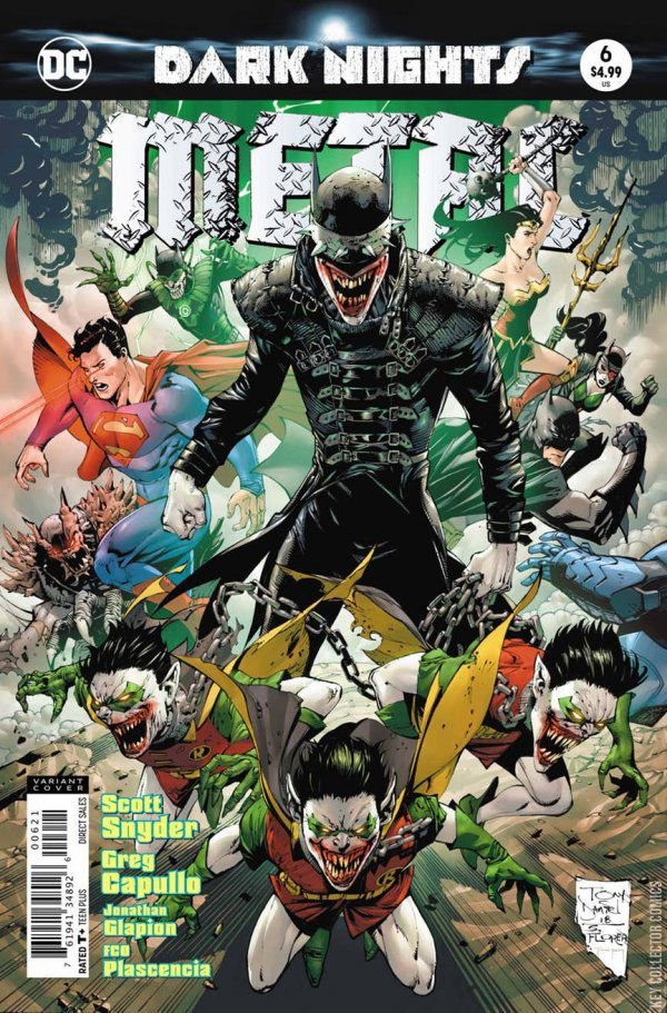 Variant Cover for Dark Nights: Metal #6