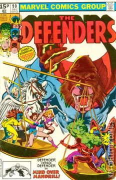 Variant Cover for Defenders #90