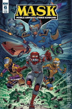 Variant Cover for M.A.S.K.: Mobile Armored Strike Kommand #6