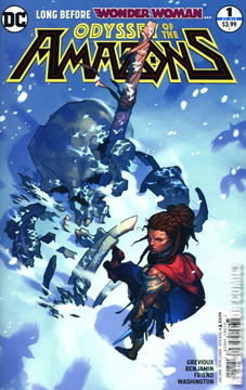 Variant Cover for The Odyssey of the Amazons #1