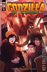 Variant Cover for Godzilla: Monsters and Protectors - All Hail The King #4