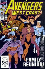 Cover for West Coast Avengers #57
