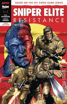 Variant Cover for Sniper Elite: Resistance #3