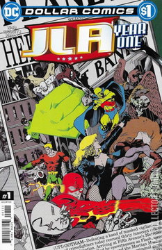 Variant Cover for JLA: Year One #1