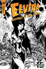 Variant Cover for Elvira: Mistress of the Dark #4