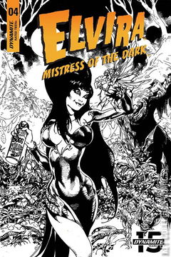 Variant Cover for Elvira: Mistress of the Dark #4