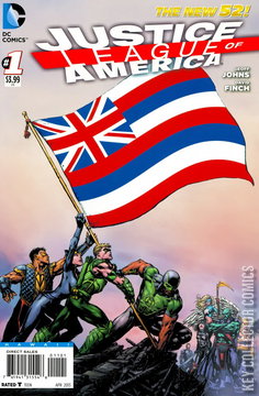 Variant Cover for Justice League of America #1