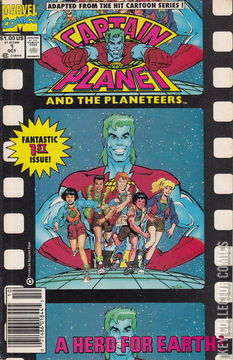 Variant Cover for Captain Planet and the Planeteers #1