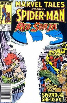 Variant Cover for Marvel Tales #208