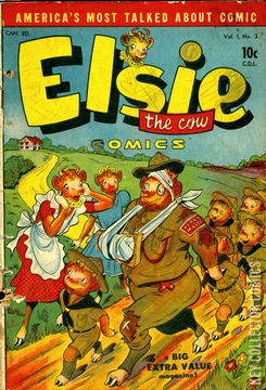 Variant Cover for Elsie the Cow Comics #3