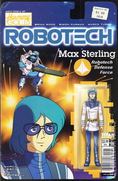 Variant Cover for Robotech #8
