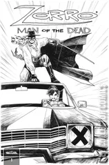 Variant Cover for Zorro: Man of the Dead #1