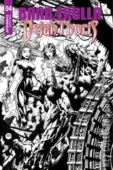 Variant Cover for Barbarella / Dejah Thoris #4