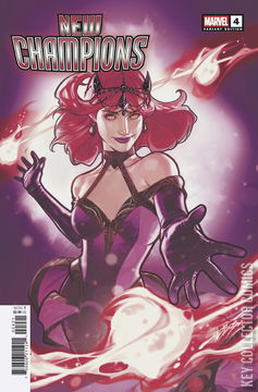Variant Cover for New Champions #4