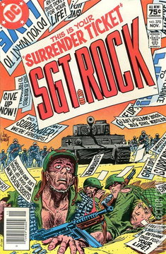 Variant Cover for Sgt. Rock #370