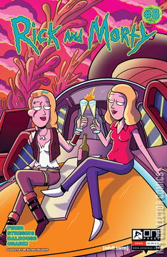 Variant Cover for Rick and Morty #8