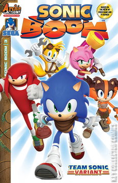 Variant Cover for Sonic Boom #3