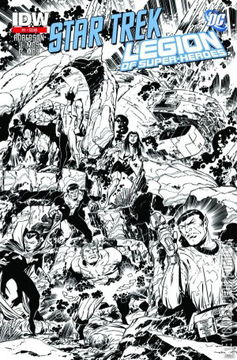 Variant Cover for Star Trek / Legion of Super-Heroes #1