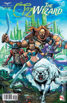 Variant Cover for Grimm Fairy Tales Presents: Oz - The Wizard #1