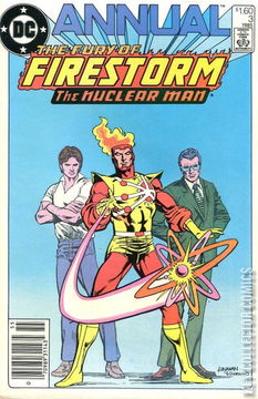 Variant Cover for Firestorm the Nuclear Man Annual #3