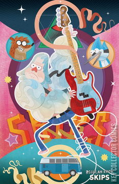 Variant Cover for Regular Show: Skips #6