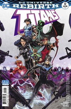 Variant Cover for Titans #12