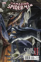 Variant Cover for Civil War II: Amazing Spider-Man #4