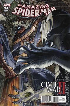 Variant Cover for Civil War II: Amazing Spider-Man #4
