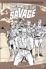 Variant Cover for Doc Savage: The Ring of Fire #3