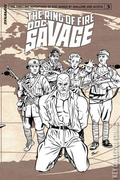 Variant Cover for Doc Savage: The Ring of Fire #3
