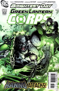 Variant Cover for Green Lantern Corps #52