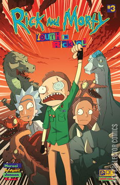 Variant Cover for Rick and Morty: Youth in Rickvolt #3