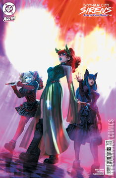 Variant Cover for Gotham City Sirens: Unfit for Orbit #1