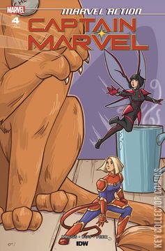 Variant Cover for Marvel Action: Captain Marvel #4