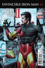 Cover for Invincible Iron Man #14