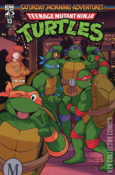 Variant Cover for Teenage Mutant Ninja Turtles: Saturday Morning Adventures #13