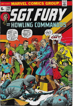 Variant Cover for Sgt. Fury and His Howling Commandos #110