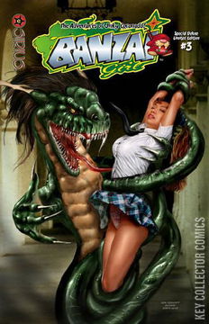 Variant Cover for Banzai Girl #3