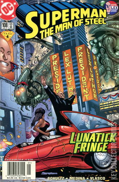 Variant Cover for Superman: The Man of Steel #108