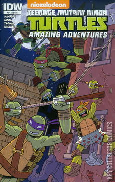 Variant Cover for Teenage Mutant Ninja Turtles: Amazing Adventures #3