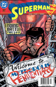 Variant Cover for Superman #187