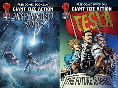 Free Comic Book Day 2014: Giant Size Action - Wayward Sons / Tesla #1
